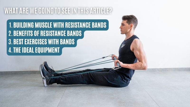 Strenth training with resistance bands