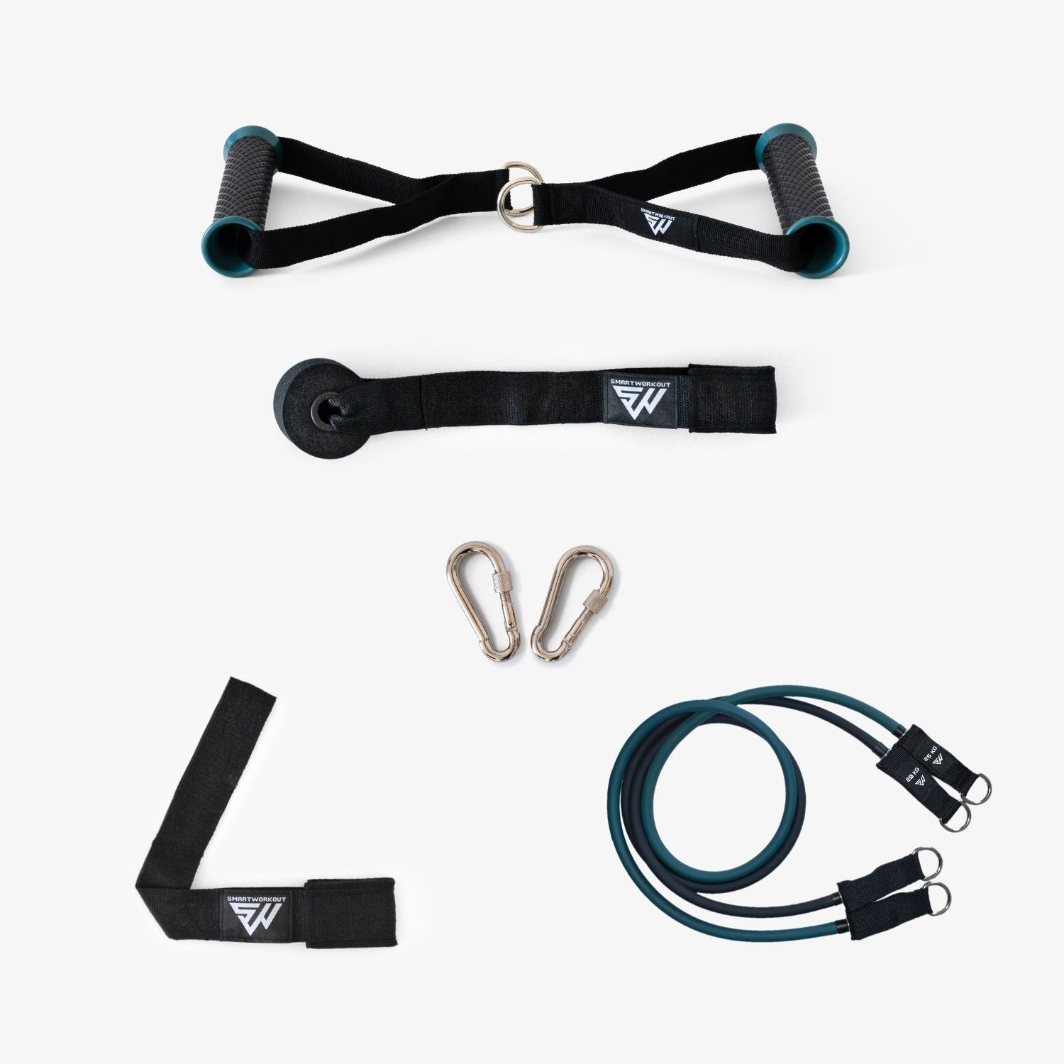 Accessories pack for resistance bands